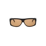 Christopher Esber Paolo 96 Sunglasses in Sepia | Sunglasses | Coveti