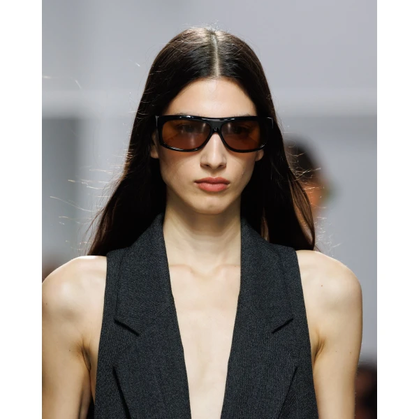 Christopher Esber Paolo 96 Sunglasses in Sepia | Sunglasses | Coveti