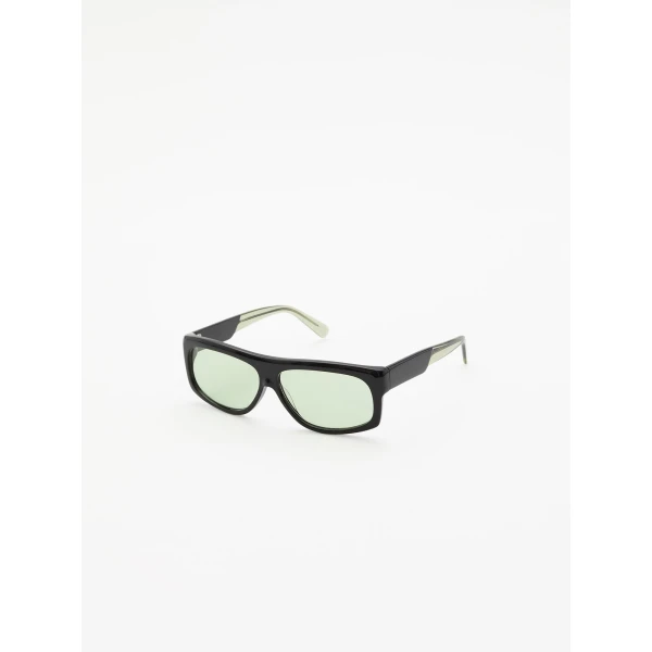 Christopher Esber Paolo 96 Sunglasses in Spearmint | Sunglasses | Coveti