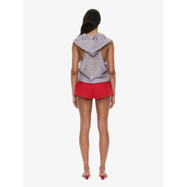 Christopher Esber Piled Hooded Top in Faded Lilac | Tops | Coveti