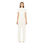 Christopher Esber Redux Heavy Twill Trouser in White | Dresses | Coveti