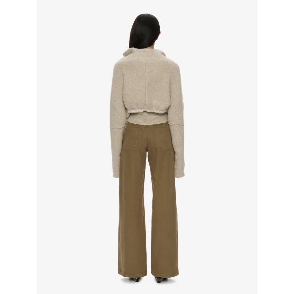 Christopher Esber Relaxed Denim Quartz Jean in Khaki | Denim | Coveti