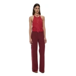 Christopher Esber Relaxed Denim Quartz Jean in Wine | Denim | Coveti