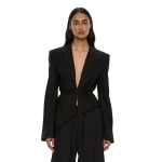 Christopher Esber Released Bias Blazer in Black | Blazers | Coveti