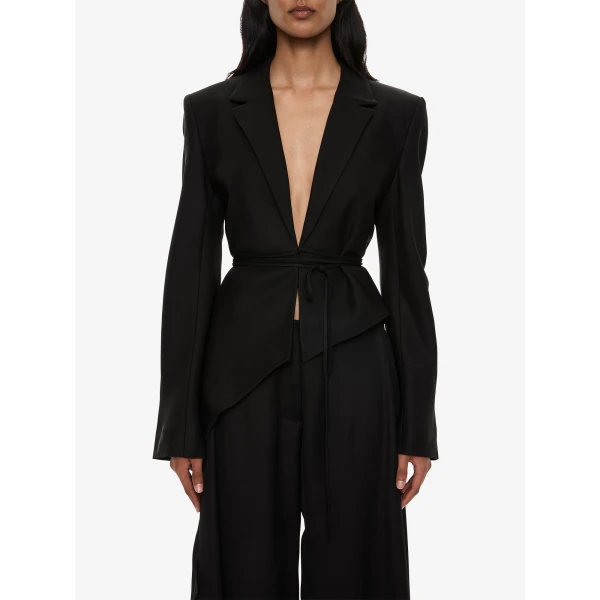 Christopher Esber Released Bias Blazer in Black | Blazers | Coveti