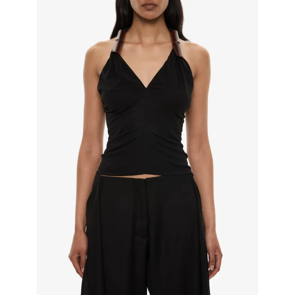 Christopher Esber Released Towel Trouser in Black | Pants | Coveti