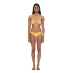 Christopher Esber Ruched Crescent Side Brief in Valencia | Bikini | Coveti