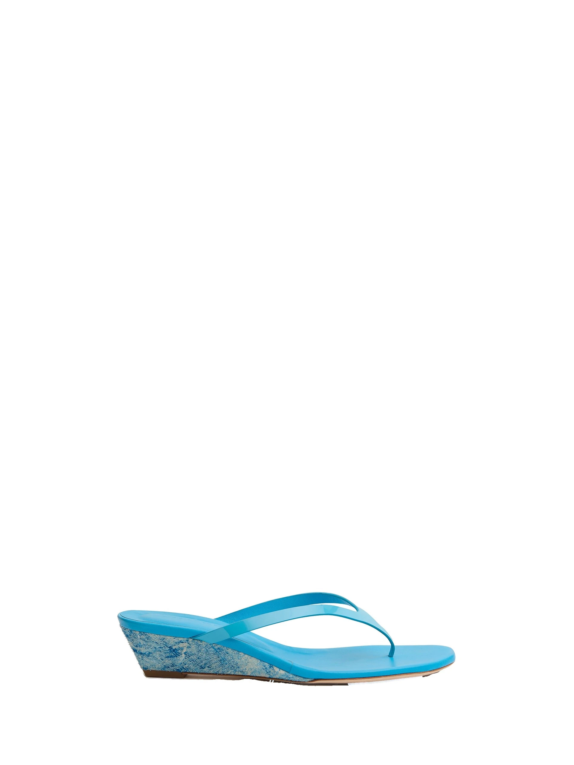Christopher Esber Scala Wedge in Sea Christopher Esber Scala Wedge in Sea | Heels | Coveti