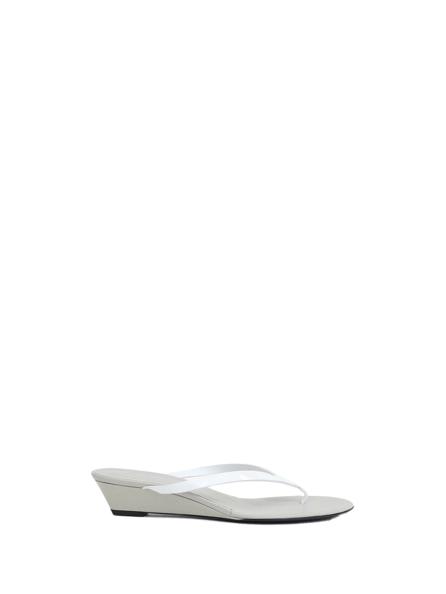 Christopher Esber Scala Wedge in Slate White Christopher Esber Scala Wedge in Slate White | Heels | Coveti