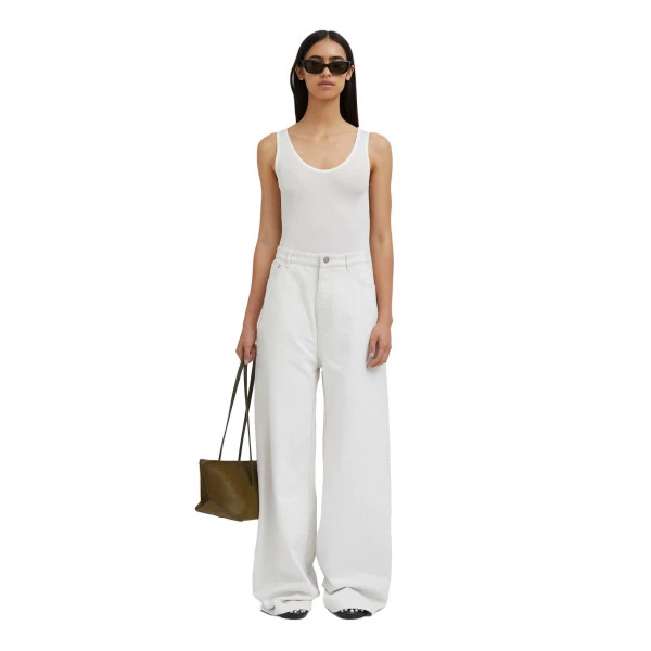 Sonora Tank Bodysuit in White