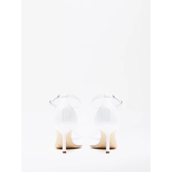 Christopher Esber T-Bar Vapour Heel in White | Heels | Coveti