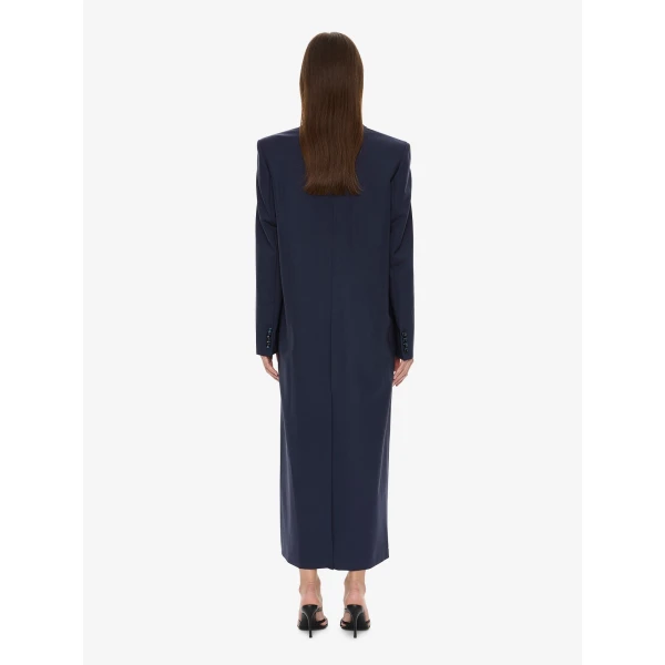 Christopher Esber Torrent Tailored Coat in Ink | Coats | Coveti