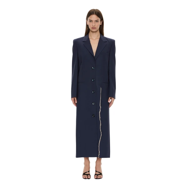 Torrent Tailored Coat in Ink