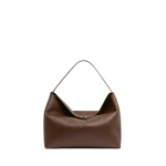 Christopher Esber Turnlock Grande Shoulder Bag in Espresso | Shoulder & Crossbody Bags | Coveti
