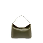 Christopher Esber Turnlock Grande Shoulder Bag in Kombu | Shoulder & Crossbody Bags | Coveti