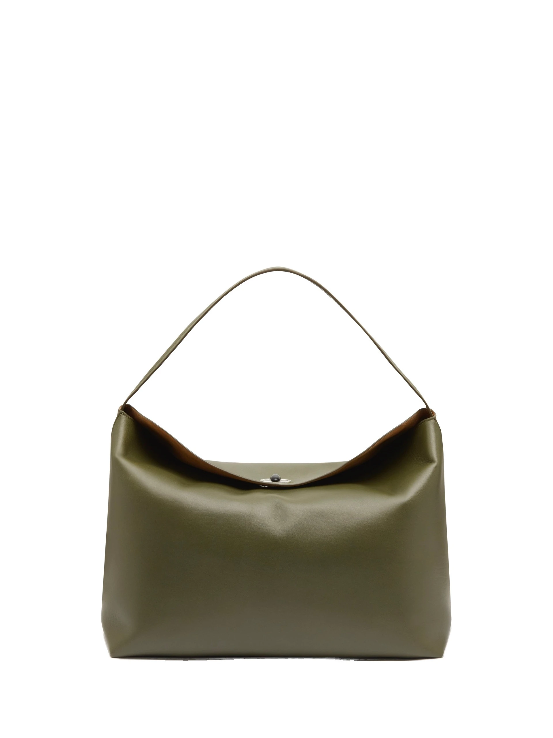 Christopher Esber Turnlock Grande Shoulder Bag in Kombu Christopher Esber Turnlock Grande Shoulder Bag in Kombu | Shoulder & Crossbody Bags | Coveti