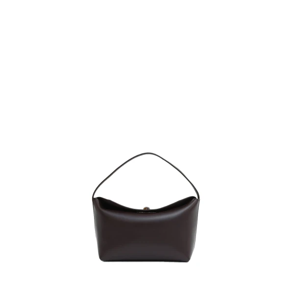 Christopher Esber Turnlock Mini Bag in Carob | Mini Bags | Coveti