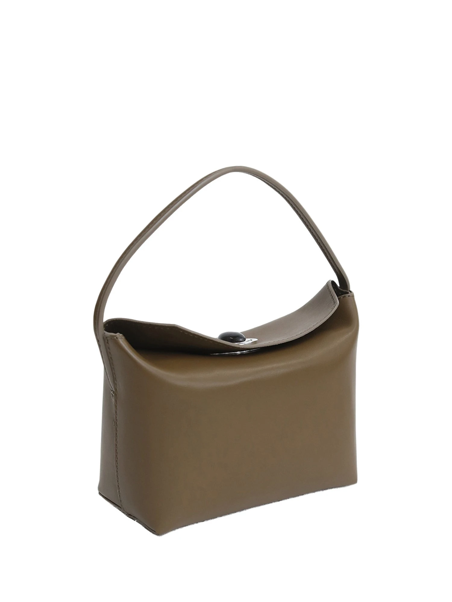 Christopher Esber Turnlock Mini Bag in Khaki Christopher Esber Turnlock Mini Bag in Khaki | Mini Bags | Coveti