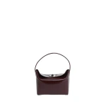 Christopher Esber Turnlock Polished Mini Bag in Barolo | Mini Bags | Coveti