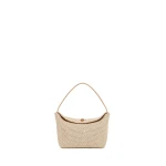 Christopher Esber Turnlock Raffia Mini Bag in Natural | Mini Bags | Coveti