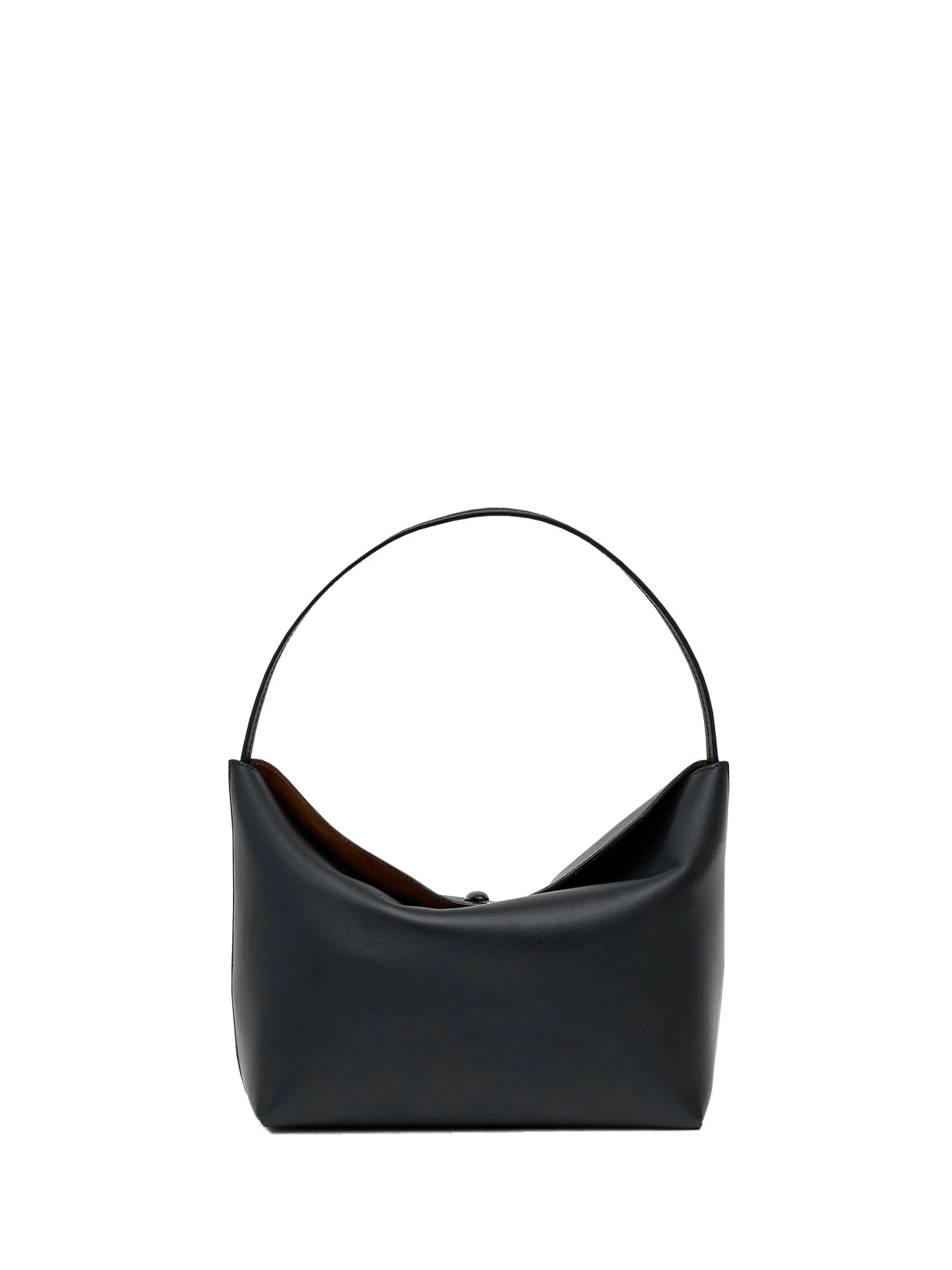 Christopher Esber Turnlock Shoulder Bag in Black Christopher Esber Turnlock Shoulder Bag in Black | Shoulder & Crossbody Bags | Coveti