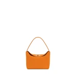 Christopher Esber Turnlock Suede Mini Bag in Orange | Mini Bags | Coveti