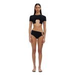Christopher Esber U Prong Brief in Black | Bikini | Coveti