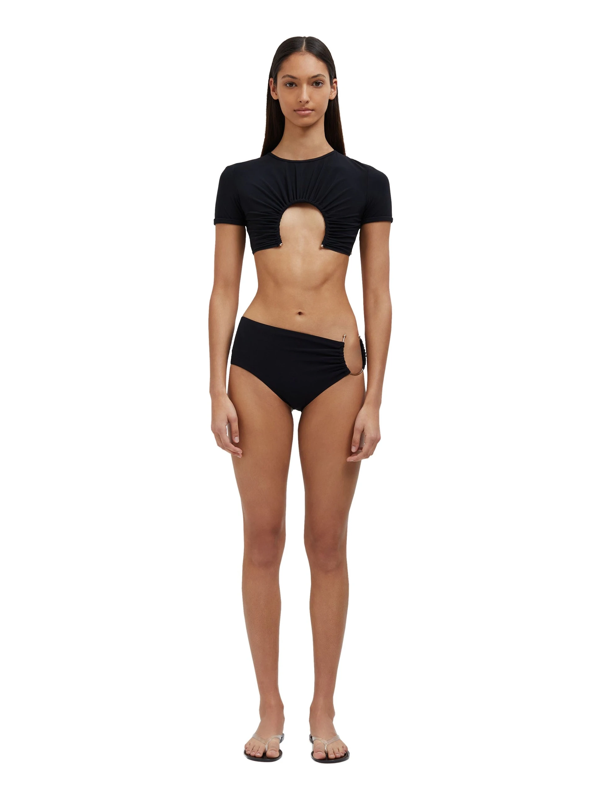Christopher Esber U Prong Brief in Black Christopher Esber U Prong Brief in Black | Bikini | Coveti