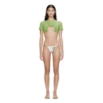 Christopher Esber U Prong Tee in Fresh Lime | Bikini | Coveti