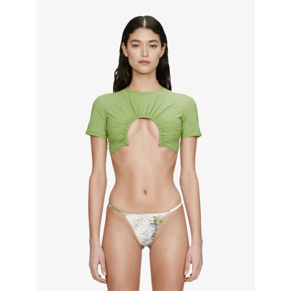 Christopher Esber U Prong Tee in Fresh Lime | Bikini | Coveti