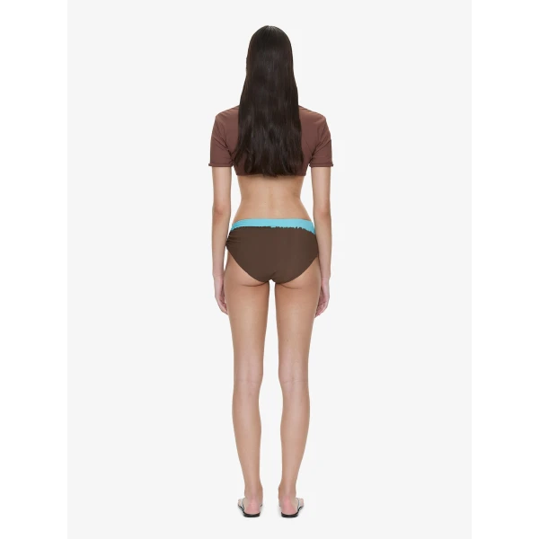 Christopher Esber U Prong Tee in Husk Brown | Bikini | Coveti