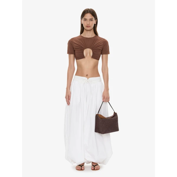 Christopher Esber U Prong Tee in Husk Brown | Bikini | Coveti