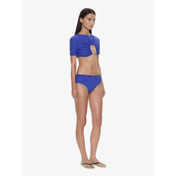 Christopher Esber U Prong Tee in Indigo | Bikini | Coveti
