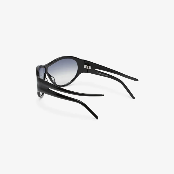 Christopher Esber Uma 98 Sunglasses in Beluga | Sunglasses | Coveti