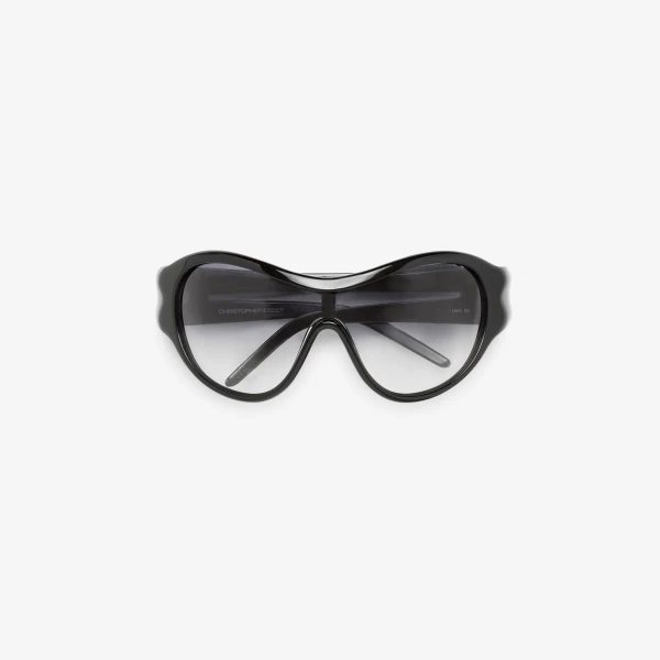 Christopher Esber Uma 98 Sunglasses in Beluga | Sunglasses | Coveti