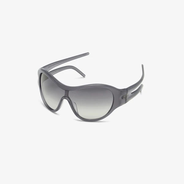 Christopher Esber Uma 98 Sunglasses in Smoke | Sunglasses | Coveti