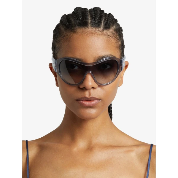 Christopher Esber Uma 98 Sunglasses in Smoke | Sunglasses | Coveti