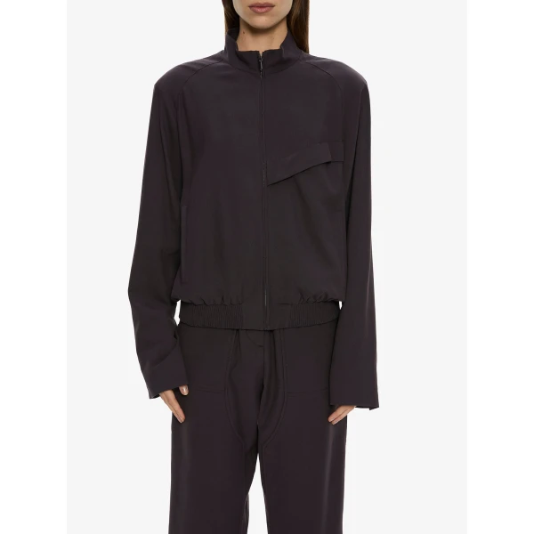 Christopher Esber Utility Twill Trouser in Eggplant | Pants | Coveti