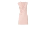 Costarellos Anora Crepe Mini Dress in Pink | Coveti