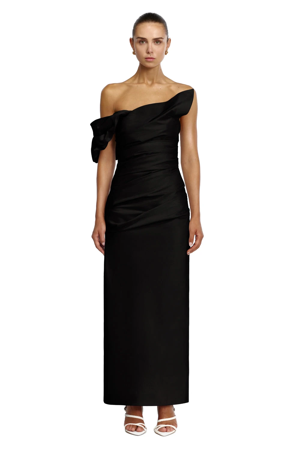 Acler Mead Maxi Dress in Black, Black Dresses