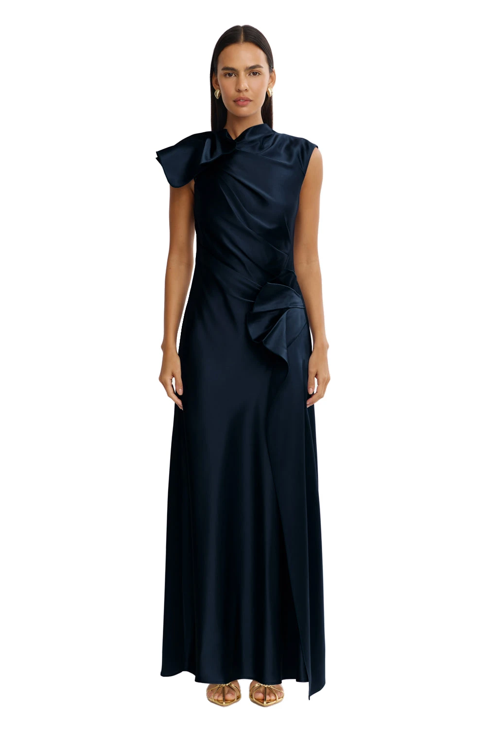 Acler Ramshaw Maxi Dress in Sapphire, Blue Dresses