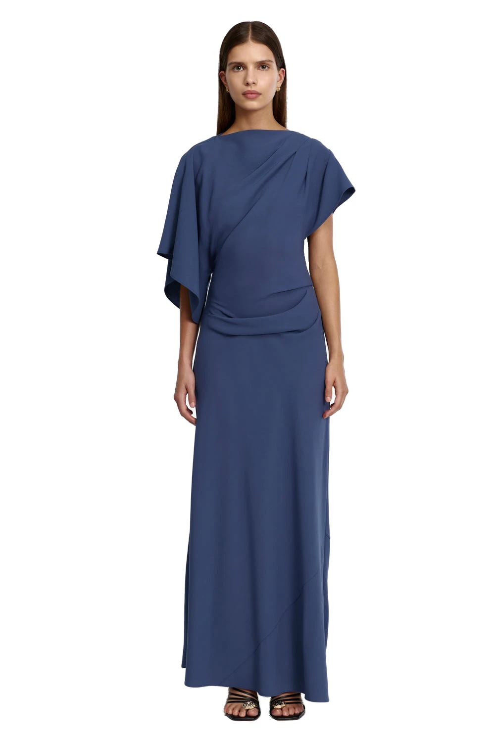 Acler Lansvale Maxi Dress in Night Sky, Blue Dresses