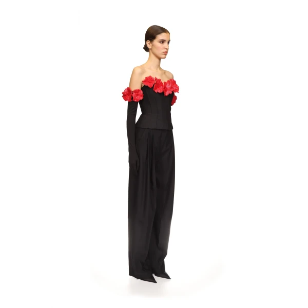 David Koma Tailored Trousers In Black, view 4