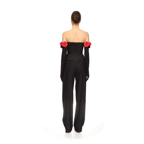 David Koma Tailored Trousers In Black, view 5