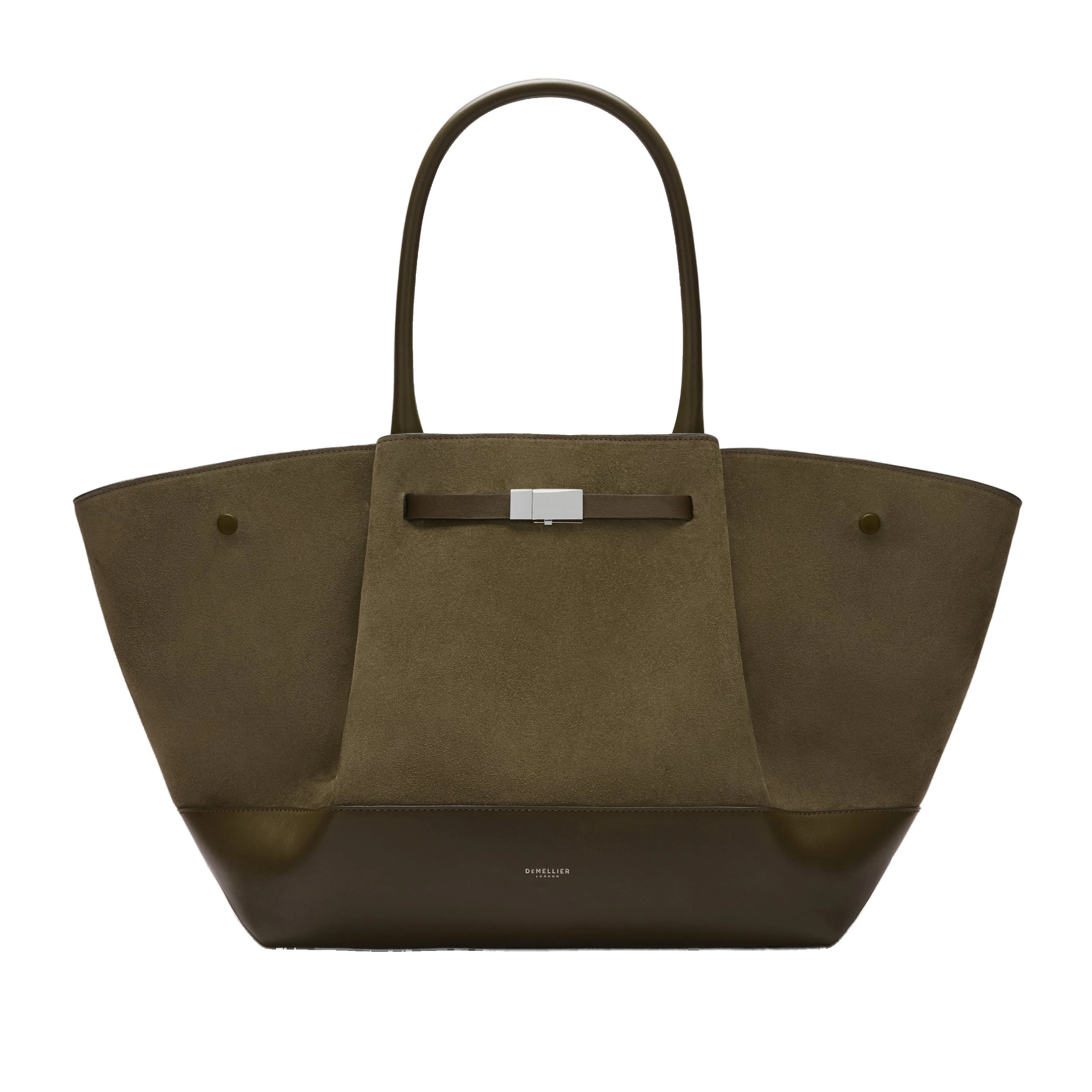 DeMellier Lena Mahfouf x The New York in Fern Suede Shoulder Bag DeMellier Lena Mahfouf x The New York in Fern Suede Shoulder Bag | Shoulder & Crossbody Bags | Coveti