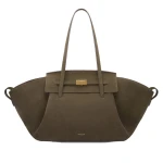DeMellier The Brooklyn in Hazel Suede Tote Bag DeMellier The Brooklyn in Hazel Suede Tote Bag | Totes & Top-Handle Bags | Coveti
