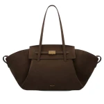 DeMellier The Brooklyn in Mocha Suede Tote Bag | Totes & Top-Handle Bags | Coveti