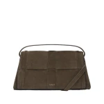 DeMellier The Florence Crossbody in Hazel Suede Crossbody Bag | Shoulder & Crossbody Bags | Coveti