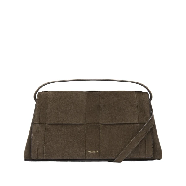 DeMellier The Florence Crossbody in Hazel Suede Crossbody Bag | Shoulder & Crossbody Bags | Coveti