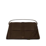 DeMellier The Florence Crossbody in Mocha Suede Crossbody Bag | Shoulder & Crossbody Bags | Coveti